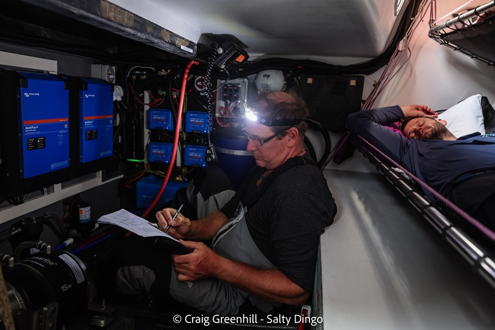 On-board TP52 Ocean Crusaders J-Bird - Day 3