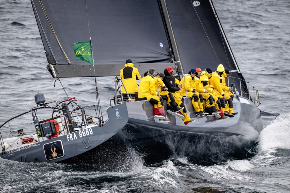 TEASING MACHINE, Sail no: FRA 8668, Owner: Eric De Turckheim, Design: NMYD 54, Country: FRA