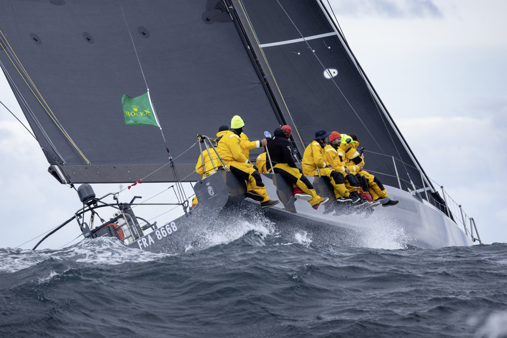 TEASING MACHINE, Sail no: FRA 8668, Owner: Eric De Turckheim, Design: NMYD 54, Country: FRA