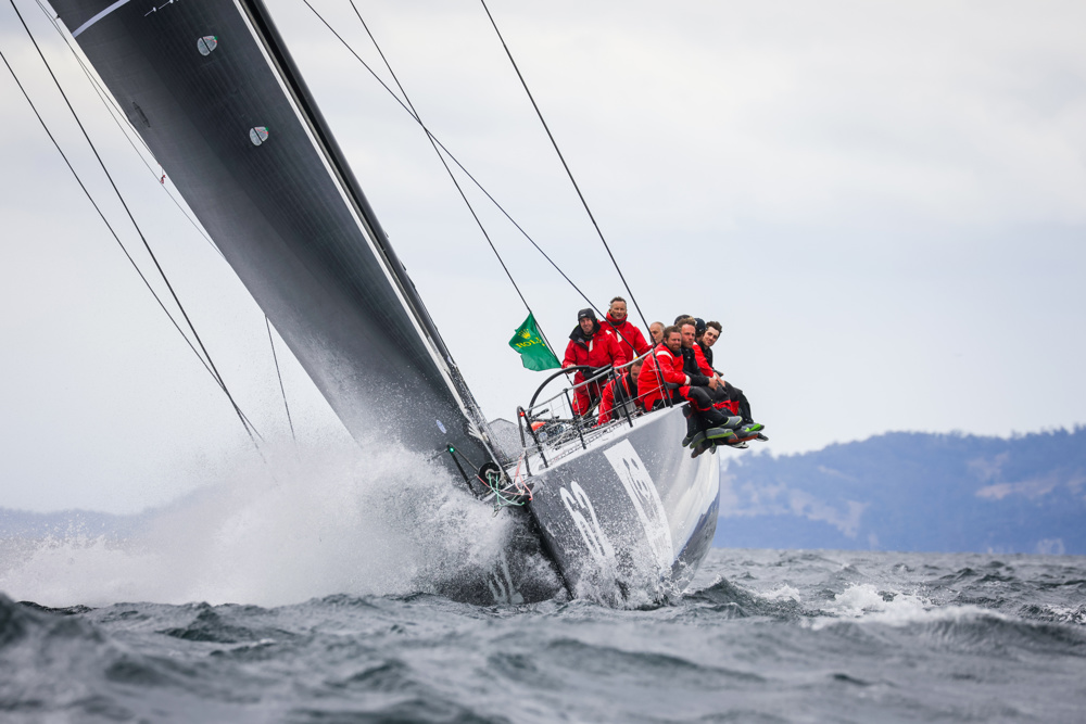 WHISPER, Sail No: AUS-13, Owner/Skipper: David Griffith, State: NSW, Design: JV 62, LOA: 18.9