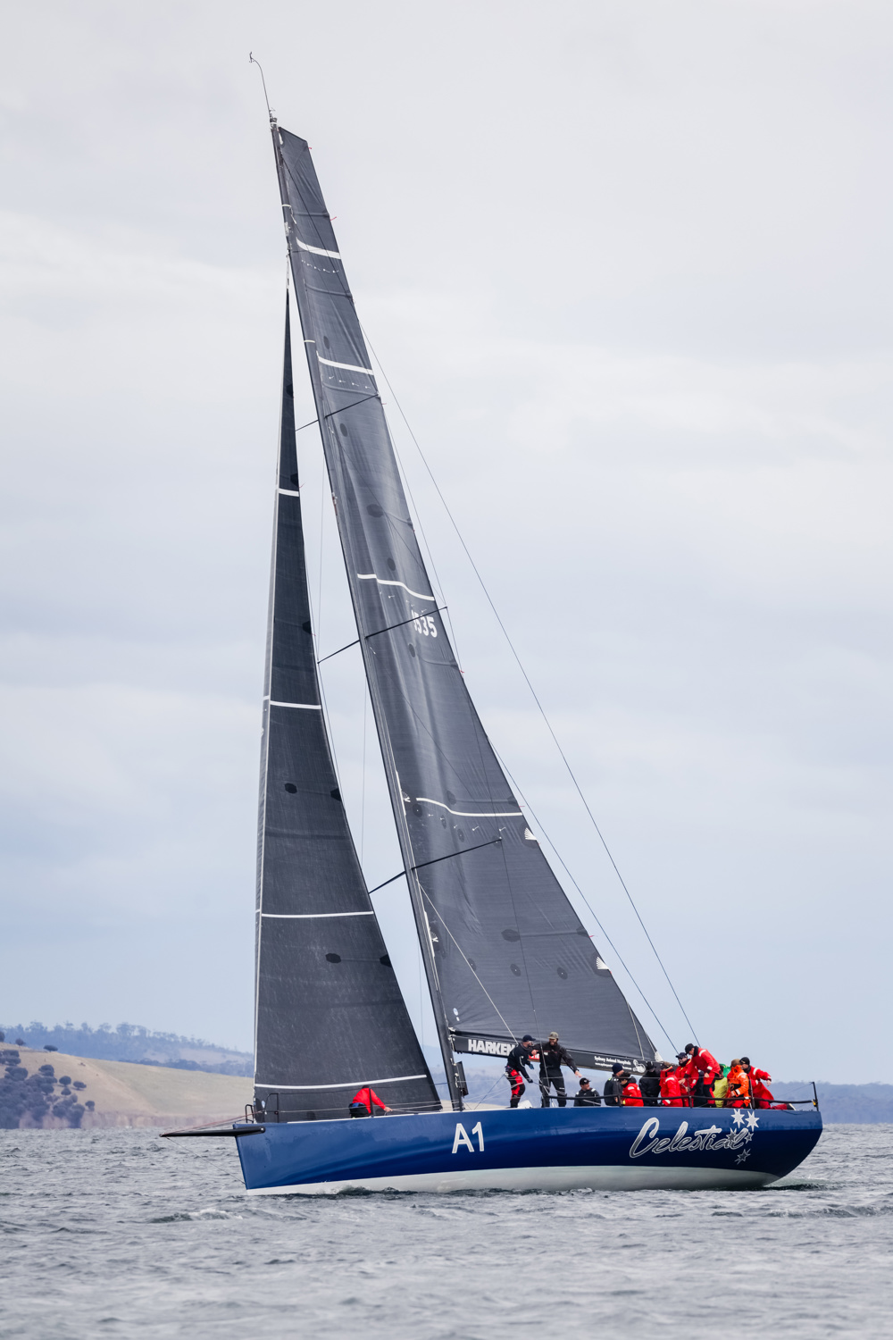 CELESTIAL, Bow n: A1, Sail n: 9535, Owner/Skipper: Sam Haynes, State-Nation: NSW, Design: TP52