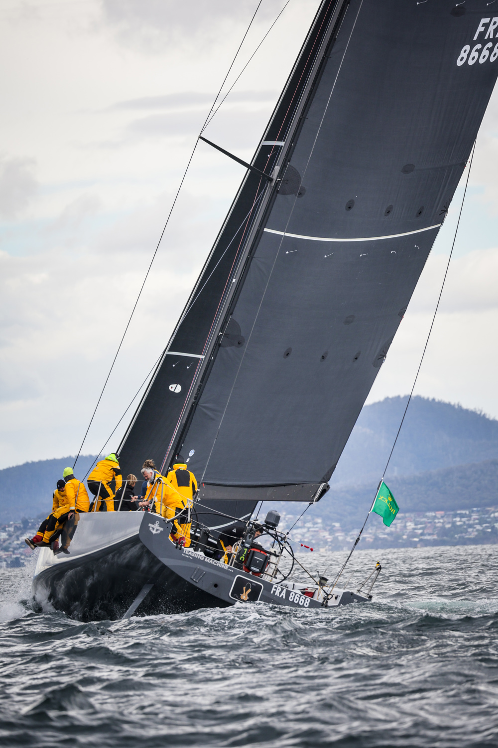 TEASING MACHINE, Sail no: FRA 8668, Owner: Eric De Turckheim, Design: NMYD 54, Country: FRA