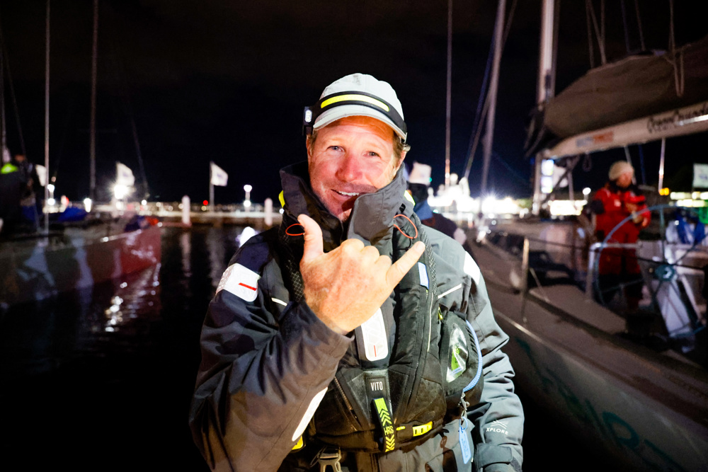 Ian Thomson, navigator of Ocean Crusaders J-Bird