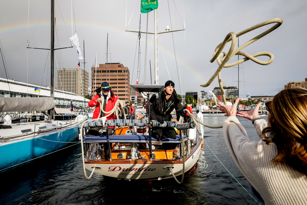 Oroton Drumfire arriving in Hobart