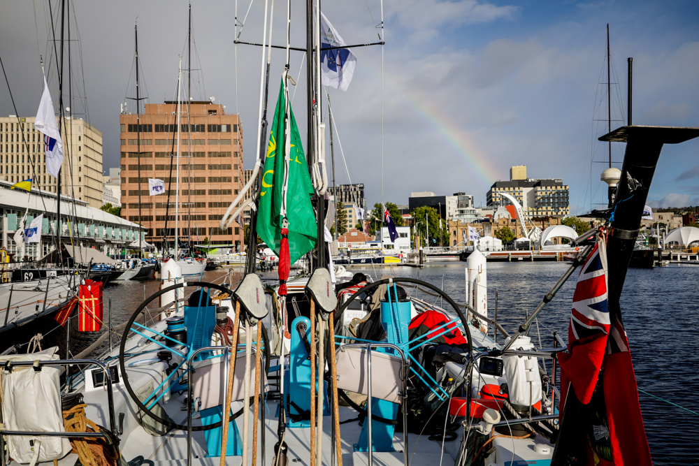 Antipodes the morning after finishing