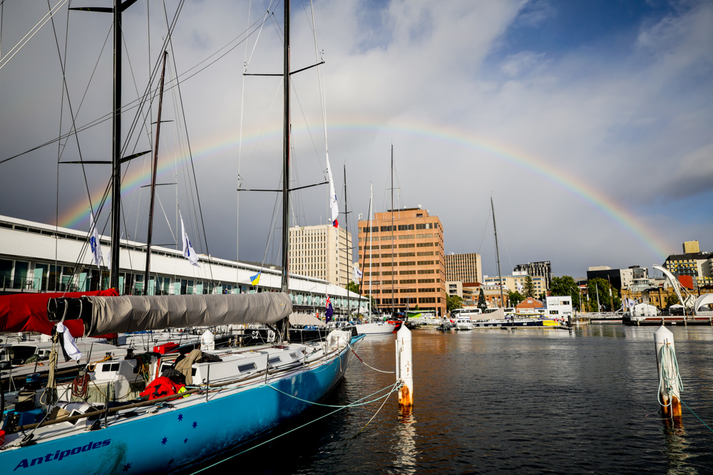 Antipodes the morning after finishing