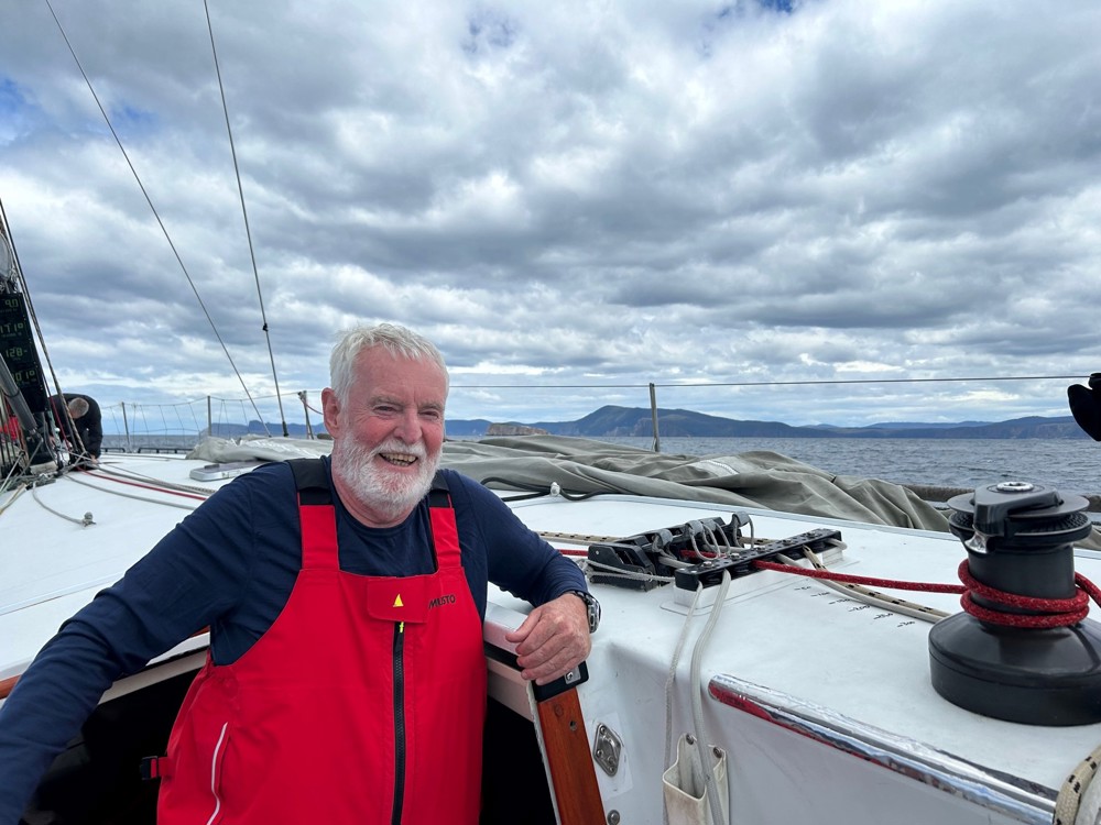 Lindsay May, on Antipodes for his 50th consecutive trip South