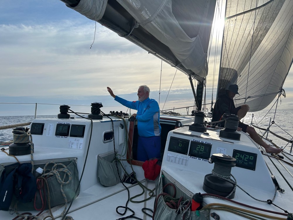 Lindsay May, on Antipodes for his 50th consecutive trip South