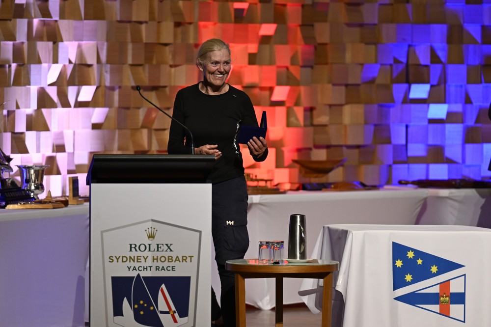 Vanessa Dudley with her '25 Race' medallion, just the 3rd women to achieve the milestone.