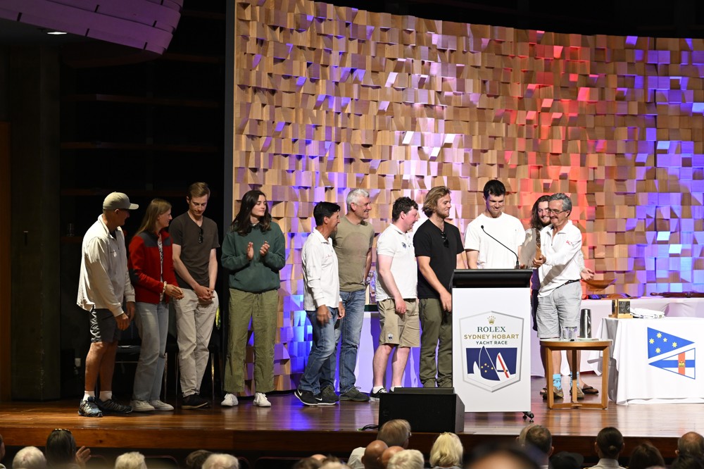 Pretty Woman, 3rd Corinthian PHS, 2nd IRC Division 2 and 1st Corinthian IRC (Graham Frizzle Freeman Memorial Trophy) - presented to owner Richard Hudson with his crew.