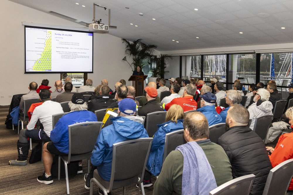 Noakes Sydney Gold Coast YAcht Race - Weather briefing.
