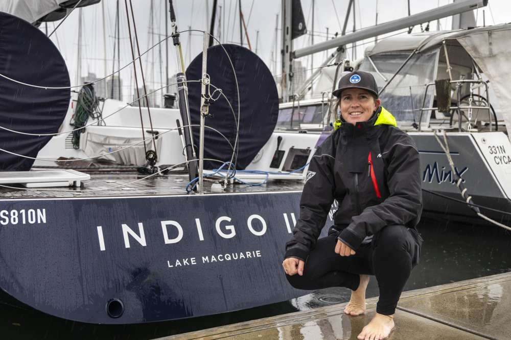 Noakes Sydney Gold Coast 2024 - Stacey Jackson of Indigo II.