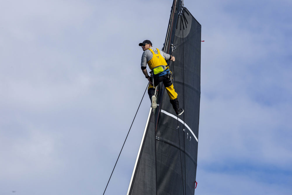 Noakes Sydney Gold Coast Yacht Race 2024 - searching for breeze on Daguet 2.