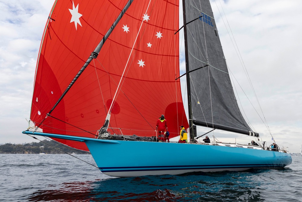 Noakes Sydney Gold Coast Yacht Race 2024 - Santa Cruz 72 Antipodes.