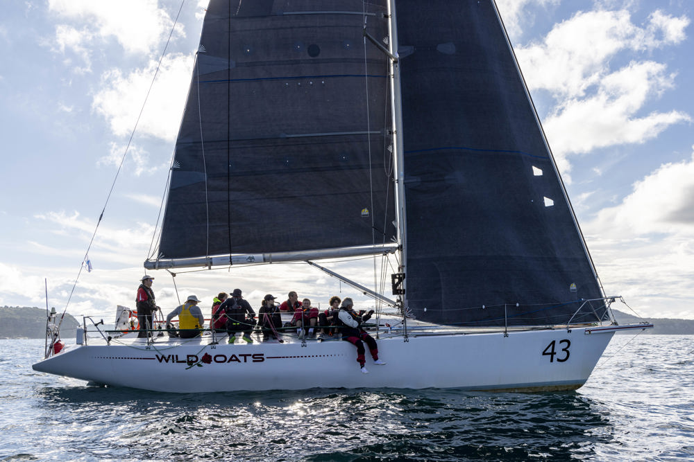 SNoakes Sydney Gold Coast Yacht Race 2024 - Farr 43 Wild Oats.