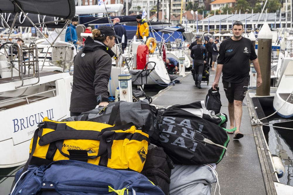 Noakes Sydney Gold Coast Yacht Race 2024 - dockside ambience.