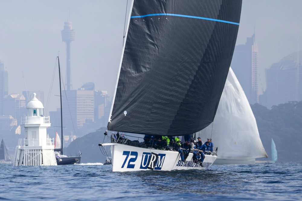 URM Group heading towards South Head.