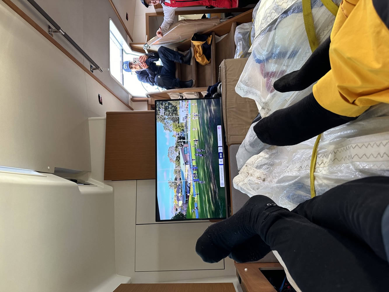 A few creature comforts when racing on Odin