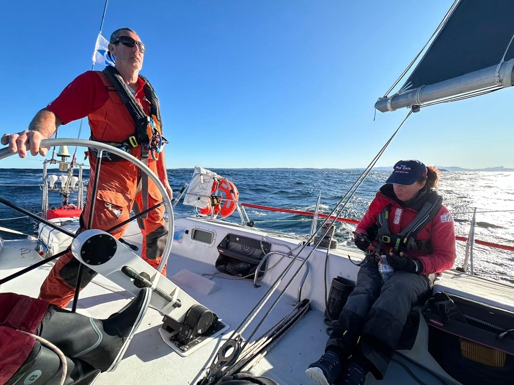 On board Farr 43 Wild Oats 
