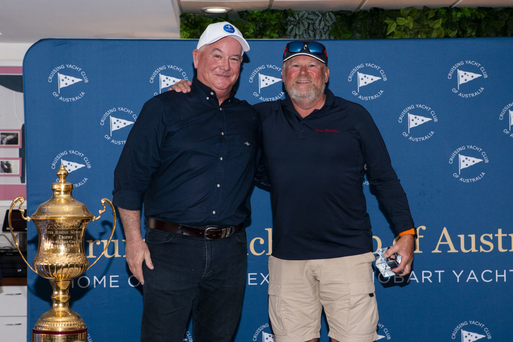 2024 Noakes Sydney Gold Coast Yacht Race Prizegiving - Rum Rebellion, 2nd Corinthian PHS.    Image: Ashley Dart