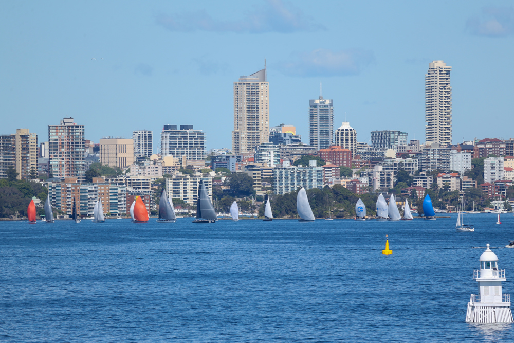 2024 Flinders Islet Race start.  Image: David Hislop