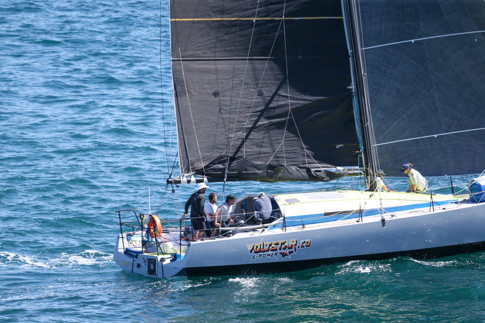 2024 Flinders Islet Race start - Voltstar Yeah Baby.   Image: David Hislop
