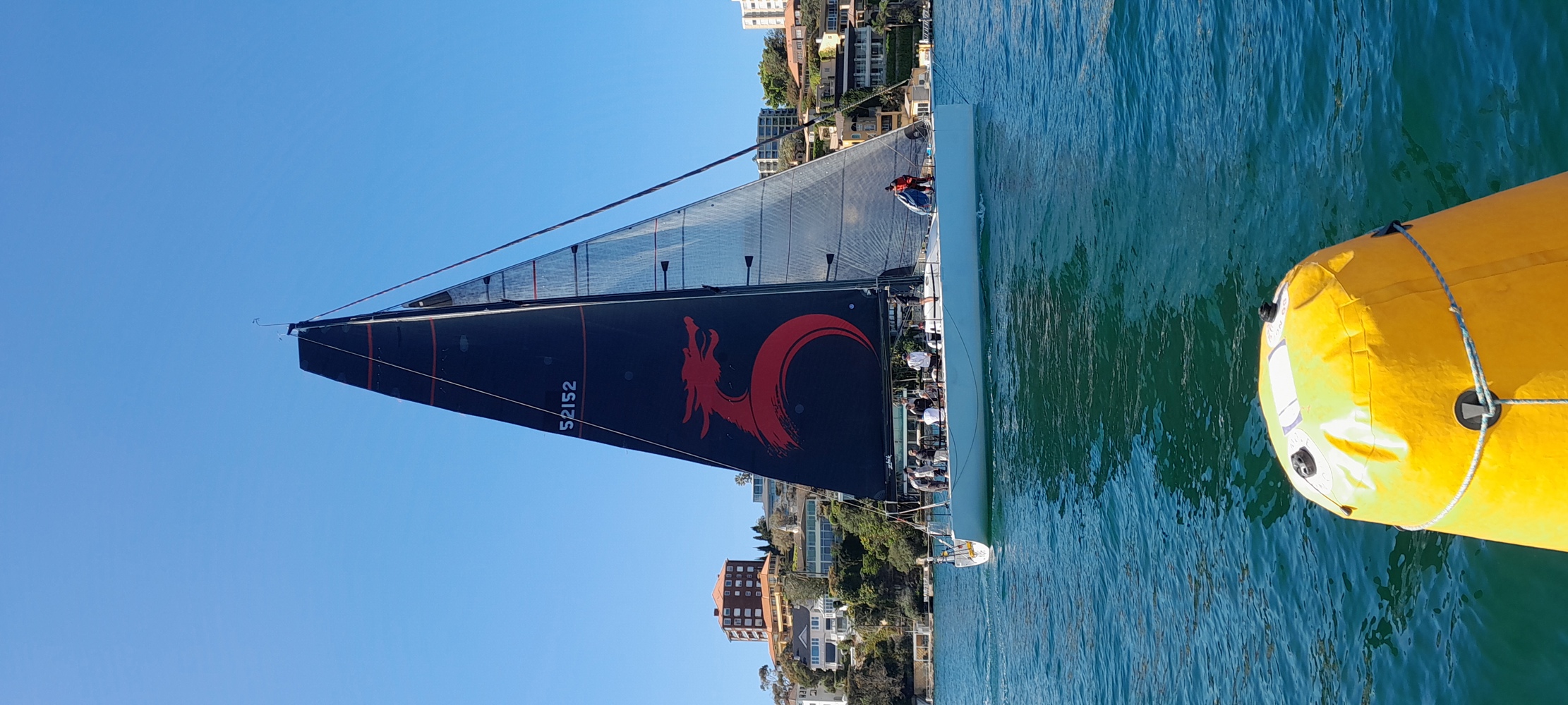 2024 Flinders Islet Race start - Koa before the start.   Image: Eric Blake