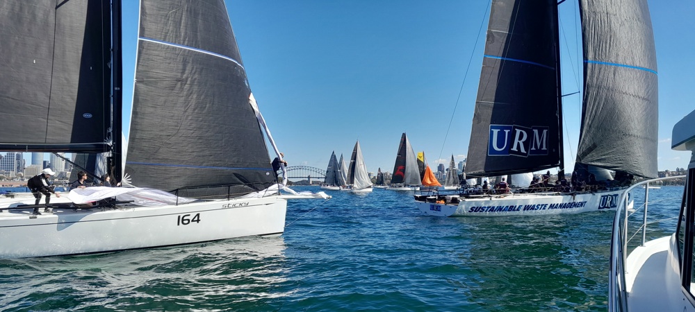 2024 Flinders Islet Race start.   Image: Eric Blake