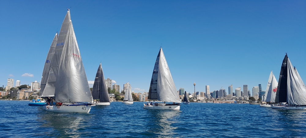 2024 Flinders Islet Race start.   Image: Eric Blake