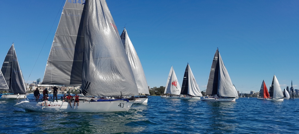 2024 Flinders Islet Race start.   Image: Eric Blake