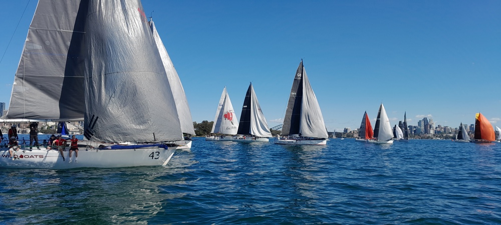 2024 Flinders Islet Race start.   Image: Eric Blake