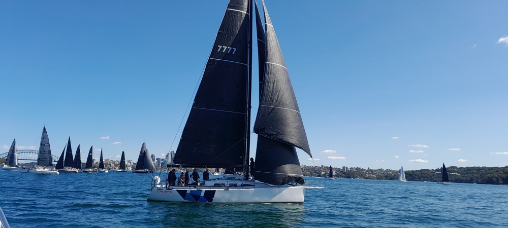 2024 Flinders Islet Race start - Calibre 12.    Image: Eric Blake