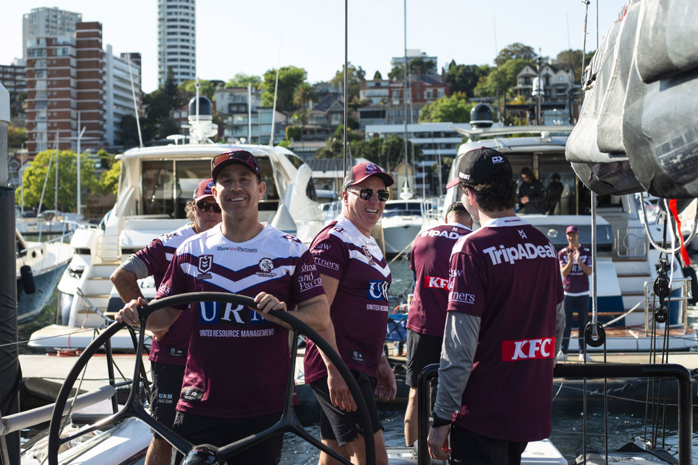 2024 Flinders Islet Race - pre-start image on URM Group.   Image: Ashley Dart