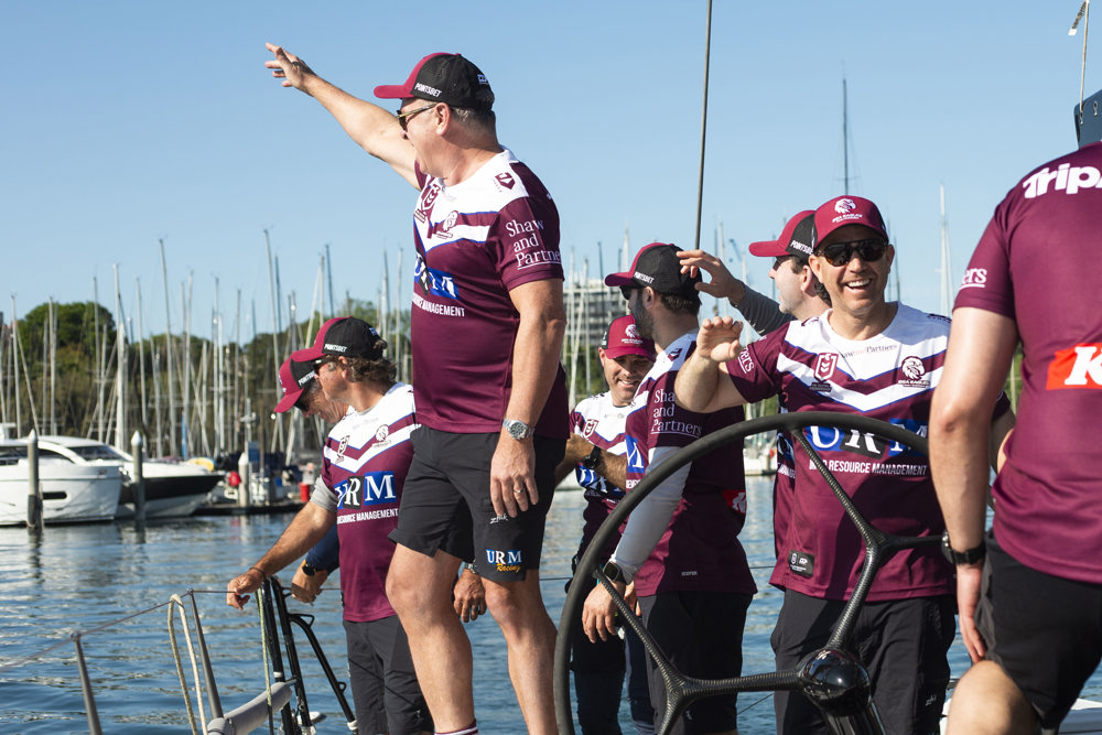 2024 Flinders Islet Race - pre-start image on URM Group.   Image: Ashley Dart