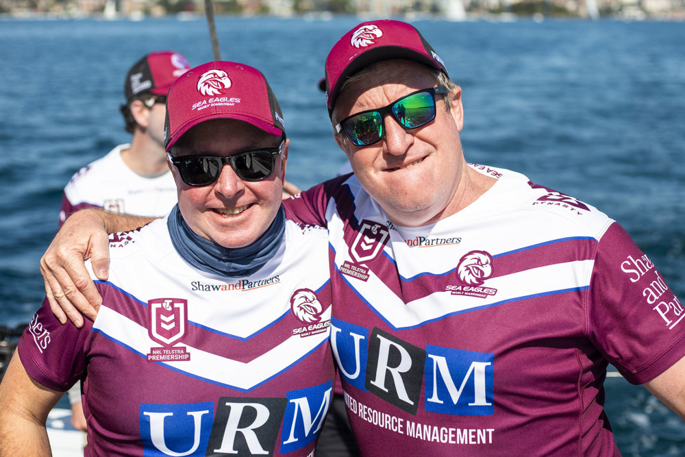 2024 Flinders Islet Race - pre-start image on URM Group.   Image: Ashley Dart