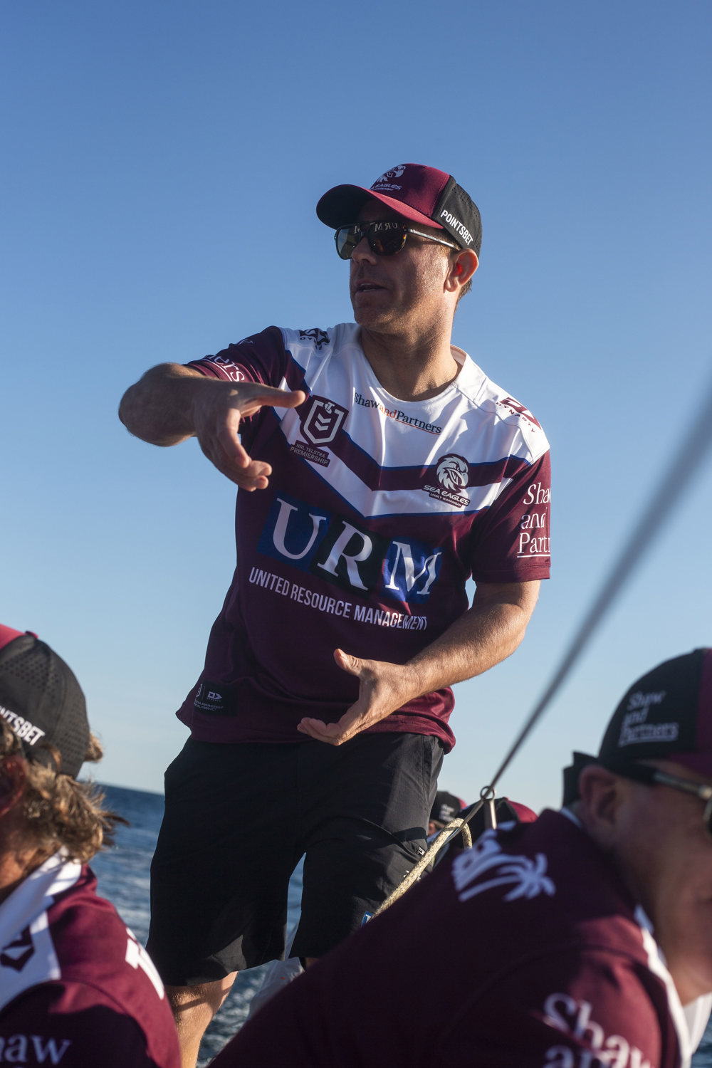 2024 Flinders Islet Race - on URM Group after the start.   Image: Ashley Dart