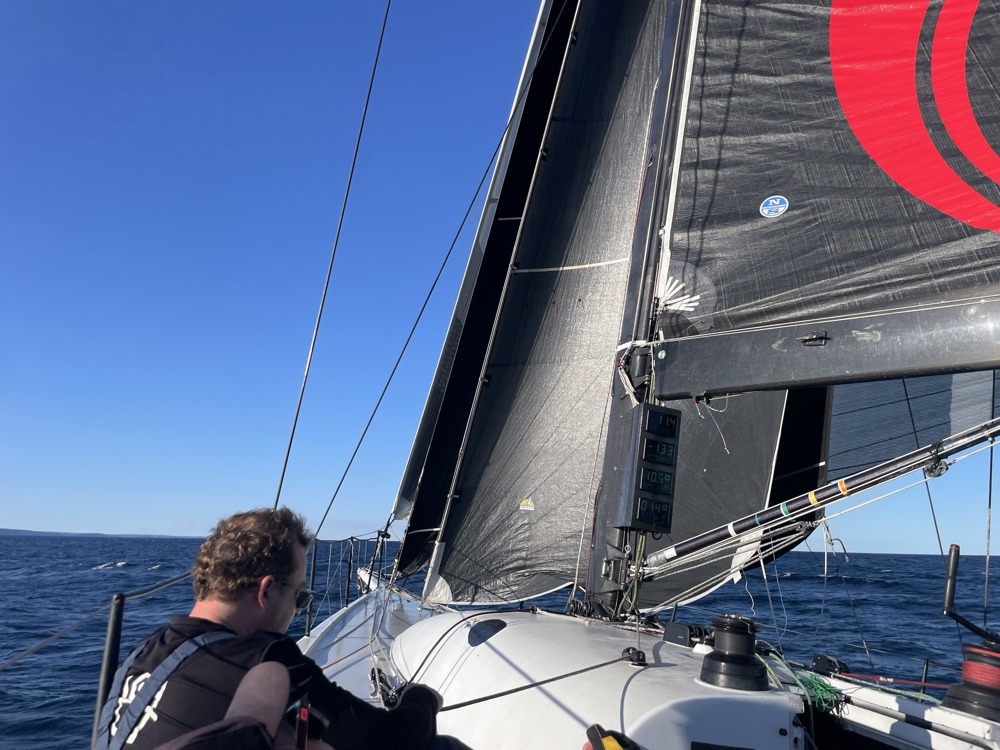 2024 Flinders Islet Race - Koa heading for Sydney Harbour having rounded Flinders Islet.