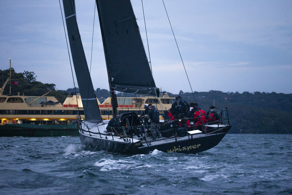 2024 Tollgate Islands Race start - Whisper.  Image: Ashley Dart