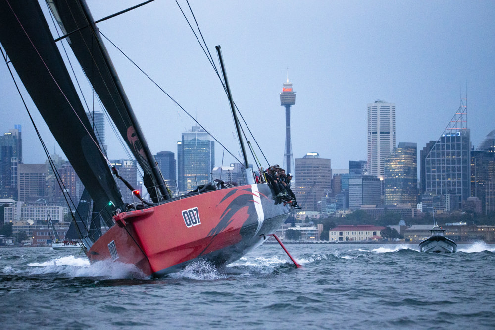 2024 Tollgate Islands Race start - Comanche.  Image: Ashley Dart