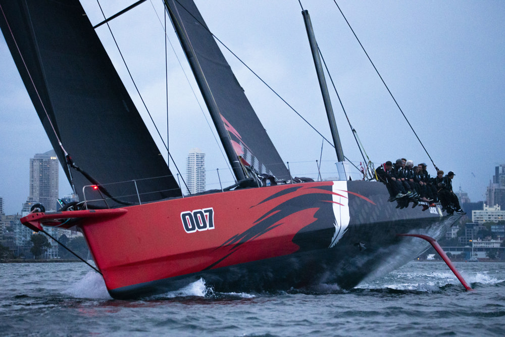 2024 Tollgate Islands Race start - Comanche.  Image: Ashley Dart
