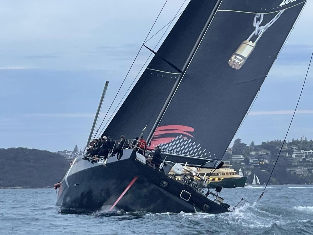 2024 Tollgate Islands Race start - Comanche.  Image: David Hislop