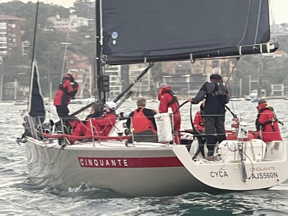 2024 Tollgate Islands Race - Cinquante before the start