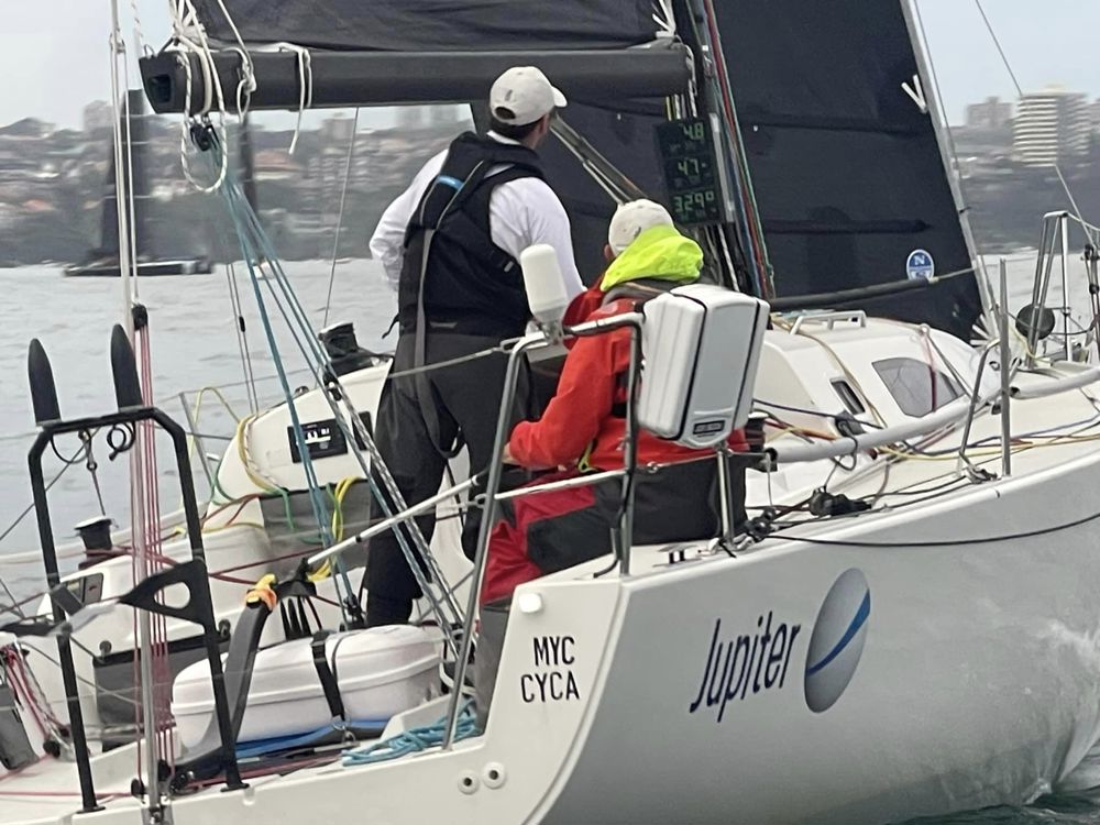 2024 Tollgate Islands Race - Double-Handed boat Jupiter before the start