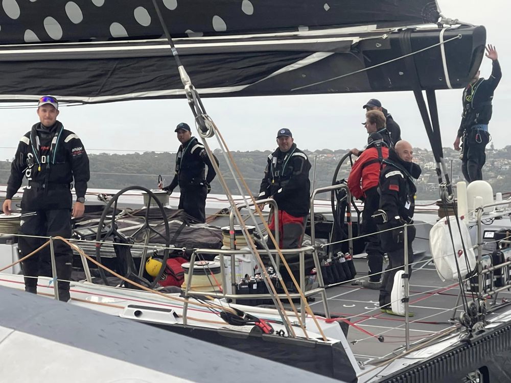 2024 Tollgate Islands Race - Comanche before the start