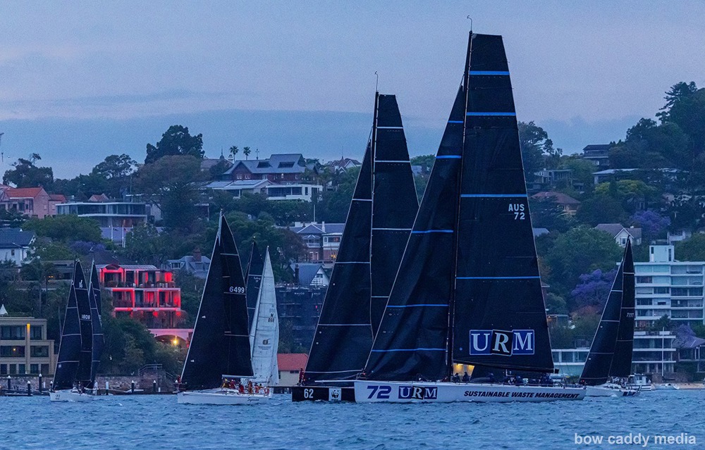 2024 Tollgate Islands Race - pre-start manoeuvres.   Image: Crosbie Lorimar