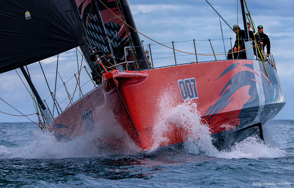 2024 BWPS Tollgate Islands Race - Comanche powers to the finish.  Image: Bow Caddy Media