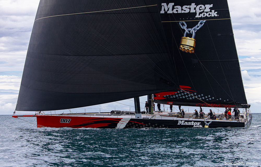2024 BWPS Tollgate Islands Race - Comanche powers to the finish.  Image: Bow Caddy Media