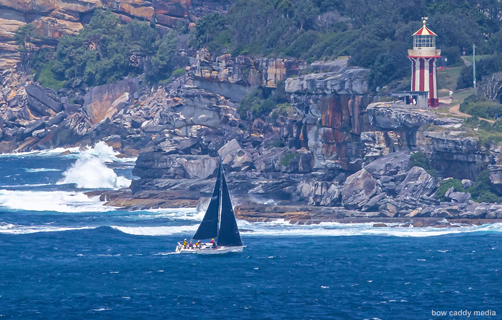2024 Tollgate Islands Race - Supernova entering Sydney Harbour