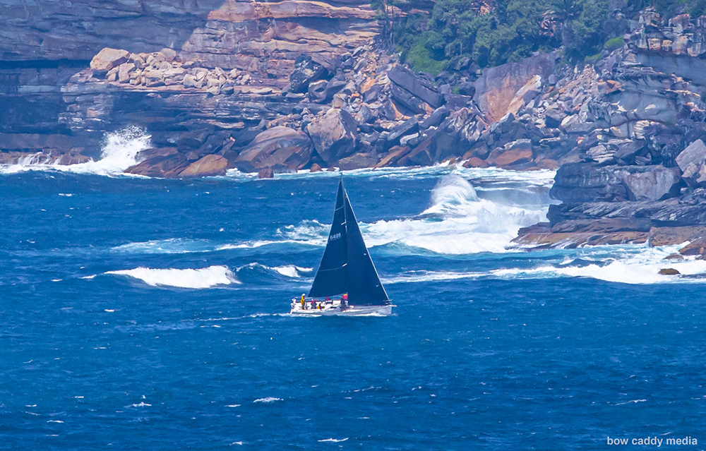2024 Tollgate Islands Race - Supernova entering Sydney Harbour