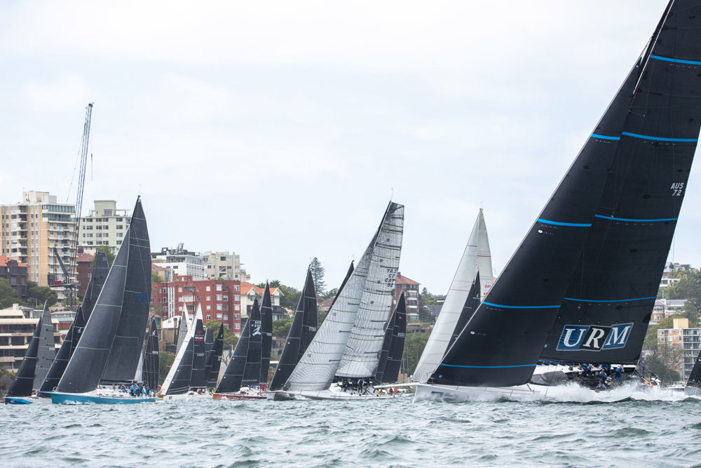Audi Centre Sydney | 2024 Bird Island Race start.   Image: CYCA | Ashley Dart